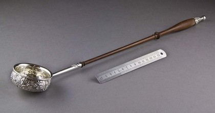 Scottish Georgian Silver Punch Ladle - Robert Gray & Sons